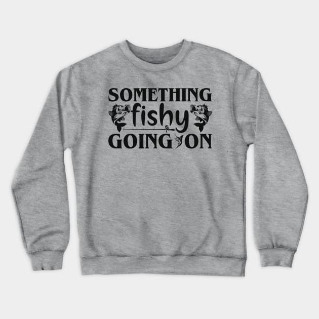 something fish going on Crewneck Sweatshirt by busines_night